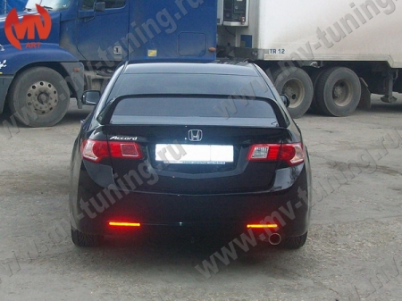 Стеклопл.Спойлер высокий "MUGEN Style" var№1 H.Accord VIII 2008-2012